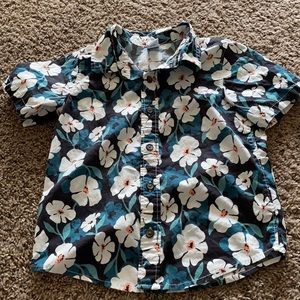 Floral Button Down